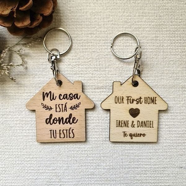 Llavero “Casa” personalizado