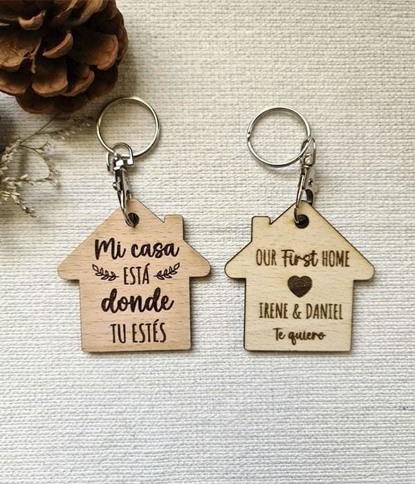 Llavero “Casa” personalizado