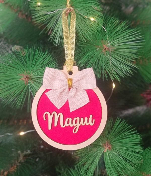 Bola de Navidad Tela Personalizada