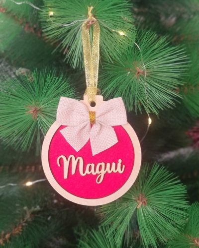 Bola de Navidad Tela Personalizada