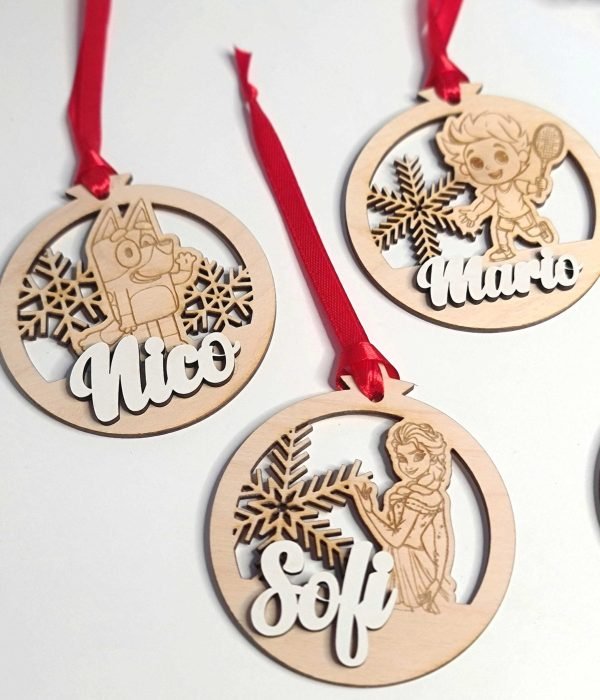 Bola de Navidad Personajes