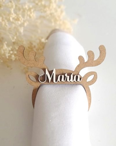 Marcasitios Servilletero Reno Nombre