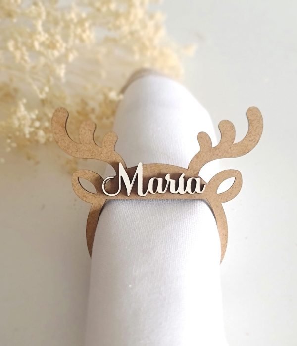 Marcasitios Servilletero Reno Nombre